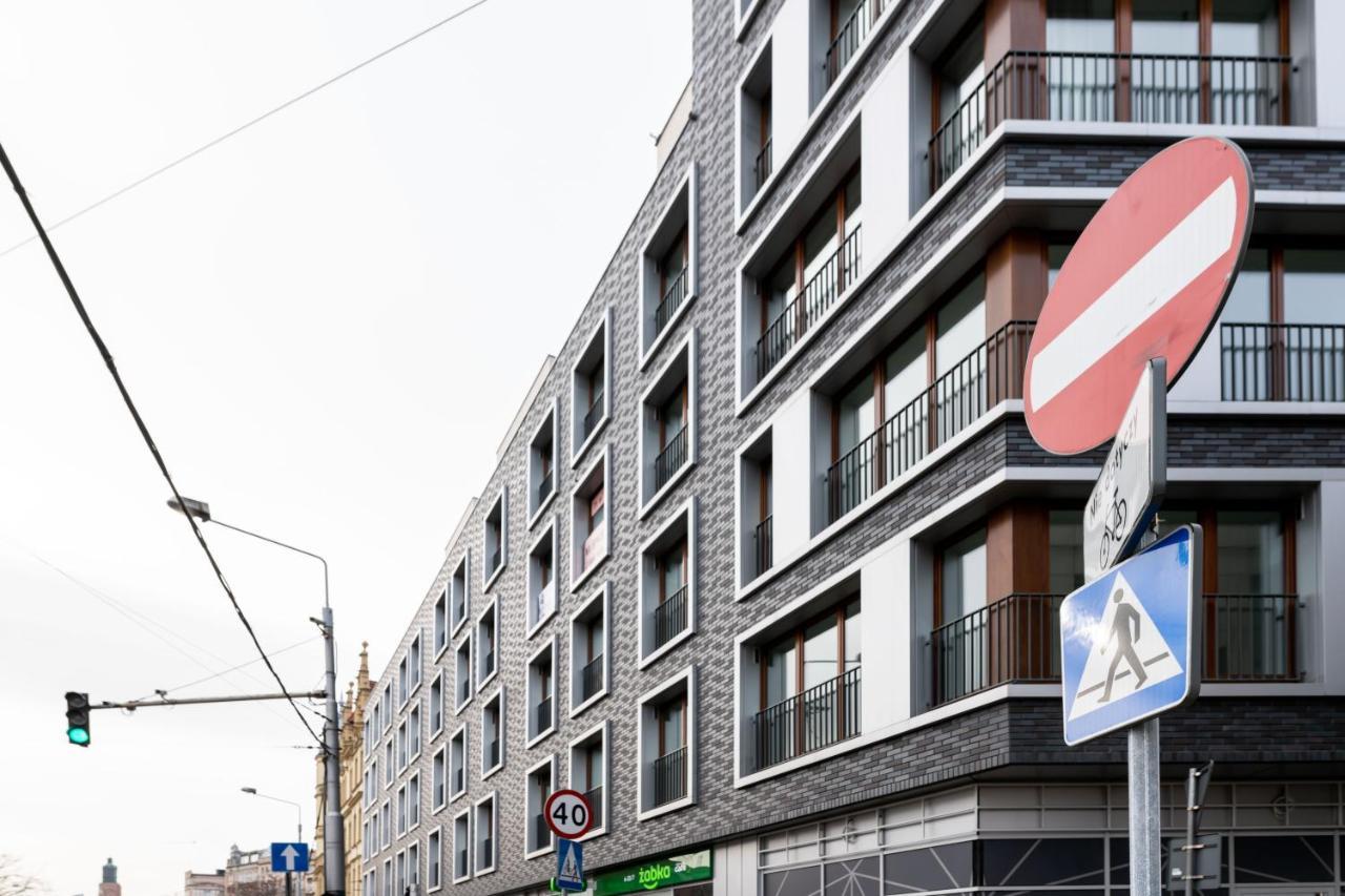 شقة فروتسواف  في Apartwro - Apartament Przy Wyspie Slodowej, Garaz, Projektor, Rowery المظهر الخارجي الصورة